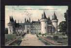 45 SULLY SUR LOIRE Chateau Féodal, Facade Nord Est, Colorisée, Ed Marchand 1031, 1907 - Sully Sur Loire