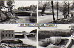 Real Photo MULTI-VIEW PCd  Loch Fascally  & The  Dam  Pitlochry  - Perthshire - SCOTLAND - Perthshire