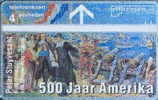 # NETHERLANDS Ab-A2 500 Jaar Amerika 4 Landis&gyr  10000ex Tres Bon Etat - Privadas