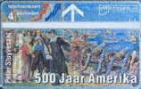 # NETHERLANDS Ab-A2 500 Jaar Amerika 4 Landis&gyr  10000ex Tres Bon Etat - Privé