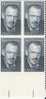 US Scott 1773 - Block Of 4 - John Steinbeck 15 Cent - Mint Never Hinged - Blocks & Sheetlets