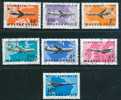 ● HONGRIE - UNGHERIA  - AEREO - 1977 - N.  392 / 98   Usati , Serietta  -  Lotto 1552 - Gebraucht