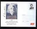 EINSTEIN Postal Stationery Cover, Romania Cod 031/2005 - Entier Postal PAP - Physik