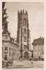 FRIBOURG / LA CATHEDRALE ET LA BANQUE D ETAT / JOLIE CARTE - Fribourg