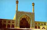 AK IRAN ISFAHAN MOSQUE BIG FORMAT OLD POSTCARD - Iran