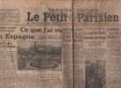 LE PETIT PARISIEN 13/02/1931 - ESPAGNE - GENEALOGISTE ITALIE - HALLES CENTRALES - CORSE ZALA - DERVICHES - ST GIRONS - Le Petit Parisien