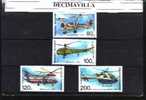 BULGARIA, 1998, 3783/86, HELICOPTEROS - Helikopters