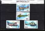 BULGARIA, 1998, 3783/86, HELICOPTEROS - Helicopters