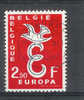 Europa 1958 - Belgique - COB N° 1064 - Oblitéré - 1958