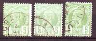 Rumänien Romania Alte Marken König Karl I., Eine Marke Zahnfehler - Used Stamps