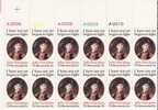 US Scott 1789 - Plate Block Of 12 A00006 - A00010 Top  - John Paul Jones 15 Cent - Mint Never Hinged - Plattennummern