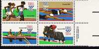 US Scott 1794a (1791 1792 1793 1794) - Copyright Block Of 4 - 1980 Summer Olympics 15 Cent - Mint Never Hinged - Blocks & Kleinbögen