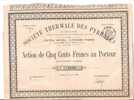 SOCIETE THERMALE DES PYRENEES . 1882 - Tourisme