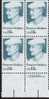 US Scott 1821 - Copyright Block Of 4 - Francis Perkins 15 Cent - Mint Never Hinged - Blocks & Sheetlets
