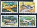 1980 Australia  Complete Set Of 4  War Airplanes MNH Scott # 759-762 - Mint Stamps