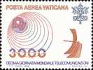 20513) 10ª Giornata Mondiale Delle Telecomunicazioni - POSTA AEREA - 11 Luglio 1978 Serie Completa Usata Di 3 Valori - Unused Stamps