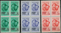 ITALY..1944..Michel # 663-665...MNH. - Neufs