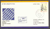 Netherlands-Germany Lufthansa Erstflug Brief 1st Flight Cover 1978 LH 089 Shorts 330 Rotterdam-Frankfurt EUROPA CEPT II - Posta Aerea