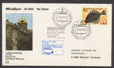 Soviet Union-Germany Lufthansa Erstflug Brief 1st Flight Cover 1984 LH 353 Verschoben LH345 Boing 737 Leningrad-München - Storia Postale