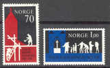 Norway 1971 Mi. 627-28 Bistum Oslo 900 Jahre - Nuovi