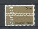 Europa 1971 - Belgique - COB N° 1578 Oblitéré - 1971