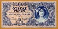 500 Pengo  "Hongrie"  15 Mai 1945       Bc 40 - Hungary