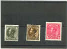 BELGIE N°401/403  LEOPOLD III  1934/35 ** - 1934-1935 Leopold III