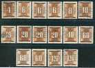 ● HONGRIE - UNGHERIA  - SEGNATASSE - 1952  -  N.  185 . . .  Usati  -  Lotto 1600 - Postage Due