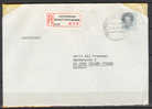 Netherlands Registered Amsterdam Gerard Terborgstraat 1987 Cover To Denmark Queen Beatrix - Lettres & Documents