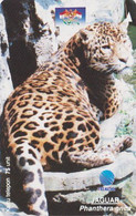 Télécarte Tamura INDONESIE - ANIMAL - Félin JAGUAR  - Feline INDONESIA Phonecard - Raubkatze TK - 152 - Indonesia