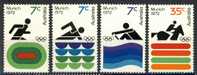 1972 Australia  MNH Complete Set Of 4  Olympics Munich Scott # 527-530 - Mint Stamps