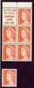 1966-71 Australia  MNH  Complete Booklet Pane Of 4 Cent Queen Scott # 397a + Single - Mint Stamps