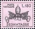 20589) Stemma Pontificio - Segnatasse - 28 Maggio 1968 Serie Completa Nuova Di 6 Valori - Strafport