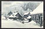 TOP!! SCHIERKE * DIE DORFSTRASSE IM WINTER * 1909 *!! - Schierke