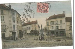 LONGJUMEAU   Place De L'église - Longjumeau