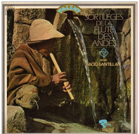 * LP *  FACIO SANTILLAN - SORTILEGES DE LA FLUTE DES ANDES - Musiche Del Mondo