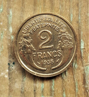 2 Francs  "Morlon"  1938   XF/UNC - 2 Francs