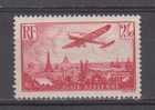 France YT PA 11 * : Avion Survolant Paris - 1927-1959 Ungebraucht