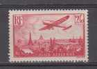 France YT PA 11 * : Avion Survolant Paris - 1927-1959 Nuevos