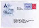 Entier Postal PAP Réponse Postreponse Nord Lille Ligue Européenne Contre Maladie D´Alzheimer  N° Au Dos 08P239 - PAP: Antwort/Lamouche