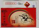 Modern Pentathlon Events,cartoon Mouse,olympic Event,China 2008 Tianjin Post Lunar New Year Of Rat Pre-stamped Card - Hippisme