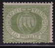 San Marino  Stemma   Sass 18 * - Unused Stamps