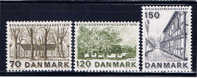 DK Dänemark 1975 Mi 592-94** Denkmalschutzjahr - Neufs