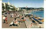CPSM NICE PROMENADE DES ANGLAIS ANIMATION 1967 MAR - Sets And Collections