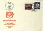 NATIONS UNIES SUISSE FDC MICHEL 38/39 - FDC