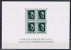 DR Deutsches Reich 1937 Mi 646 Bl. 7** Hitler - Blocks & Sheetlets