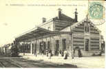 CORMEILLES EN PARISIS -  Le Quai De La Gare - Passage D'un Train Vers Paris - Circulé 190? - Cormeilles En Parisis