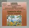 Haendel : Sonates Pour Vents, Vol.2, Camerata Köln - Classique