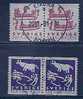 SWEDEN - Yvert # 2201/2  - Horizontal Pairs - VF USED - Oblitérés