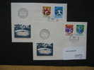 Ungarn 1988 Olympische Sommerspiele Seoul  Mi 3959A-3962A FDC`s - Zomer 1988: Seoel